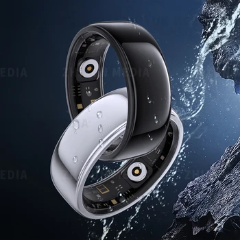 R06 R07 R08 R09 R10 R11 R12 R13 Bluetooth Waterproof Health And Fitness Smart Rings Customizable For Men Women