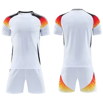 2425Germany Wholesale Custom Printing Uniforms Sportswear Set Team Training Soccer Jersey Original High Quality Football Jerseys