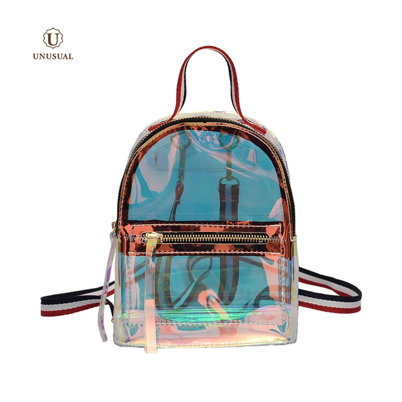 transparent mini backpack