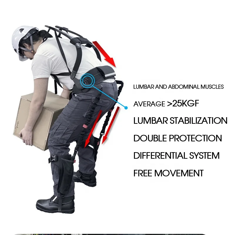 Decompression Porter Exoskeleton Equipment Power-assisted Walker Human  Wearable Moving Goods
