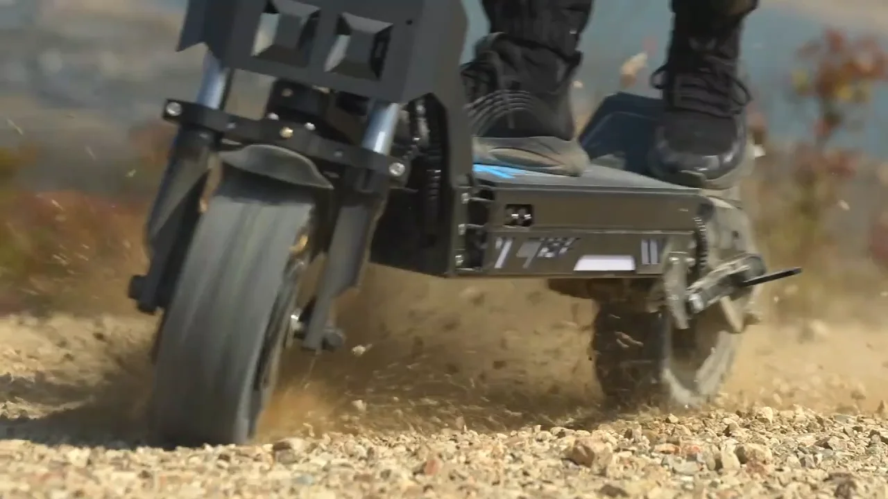 Gspace Mars 11 Gt 4000w Dual Motors Electric Scooter With Double