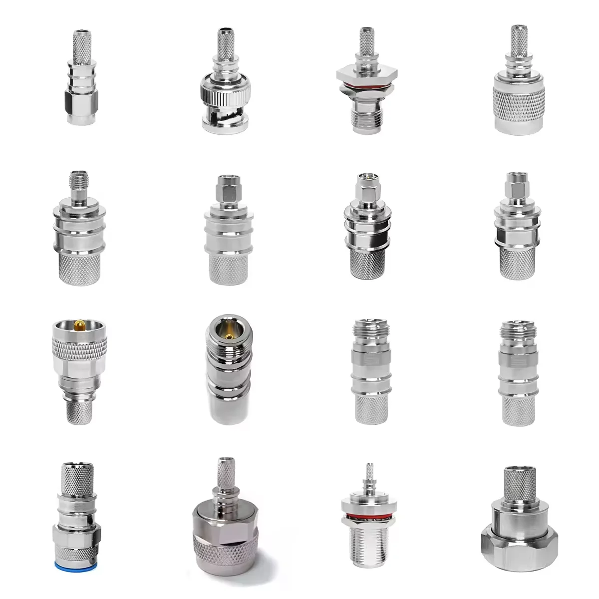 Factory Supply N WTR600 Tnc BNC Sma Cable Crimp Male Plug  EZ Soldeless Rf Coaxial Connectors Coax Converter Connecteur in Stock