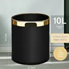Círculo Dorado de 10L, Doble Capa, Rayas Italianas Negras.