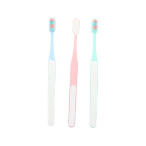 Home Size Adults Daily Use Popular Selling Super Soft Bristle Manual Toothbrush for Dental Cleaning