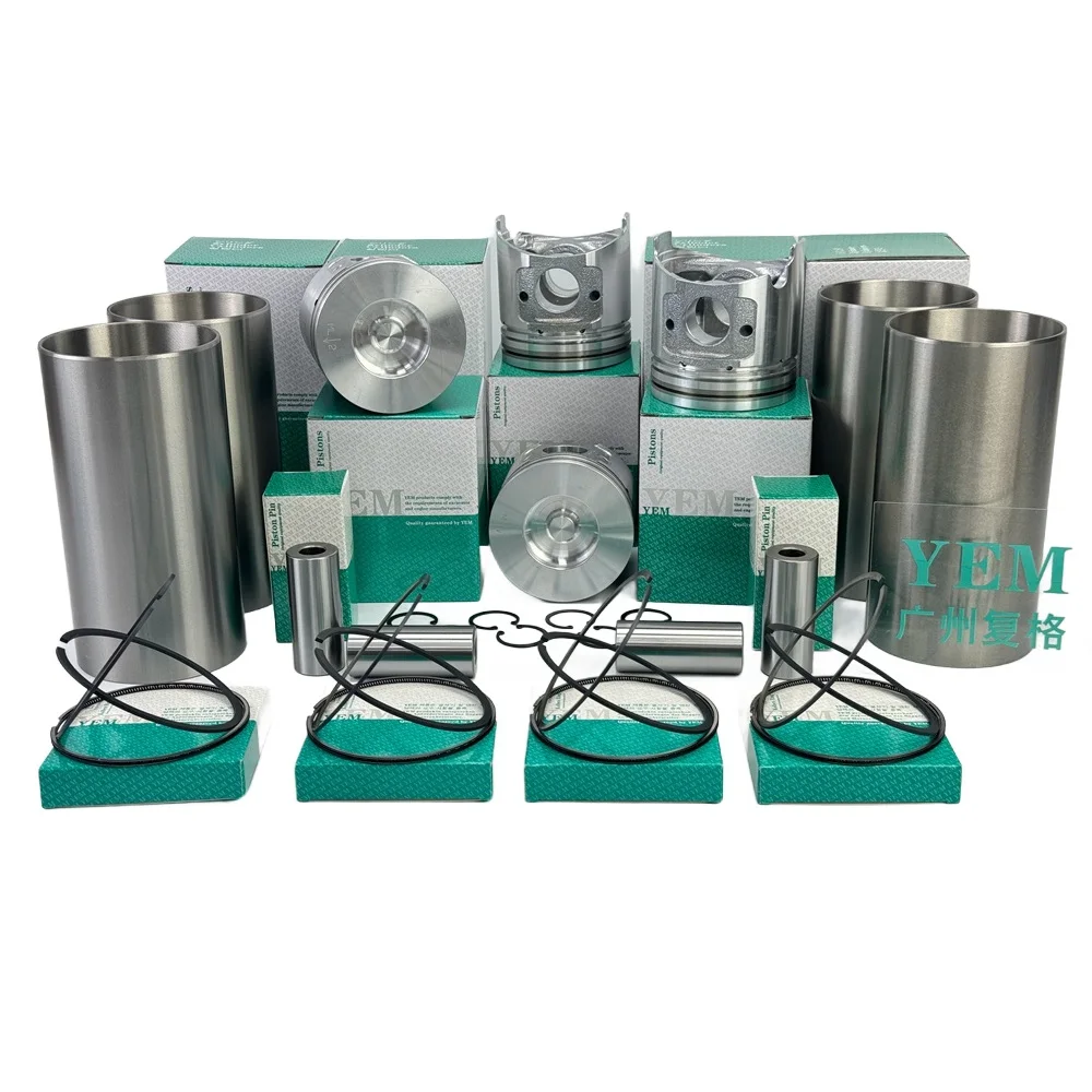 Excellent Quality 4JJ1 4JK1 4JX1 4KH1 Cylinder Liner Kit for Isuzu Engine Repair Kit