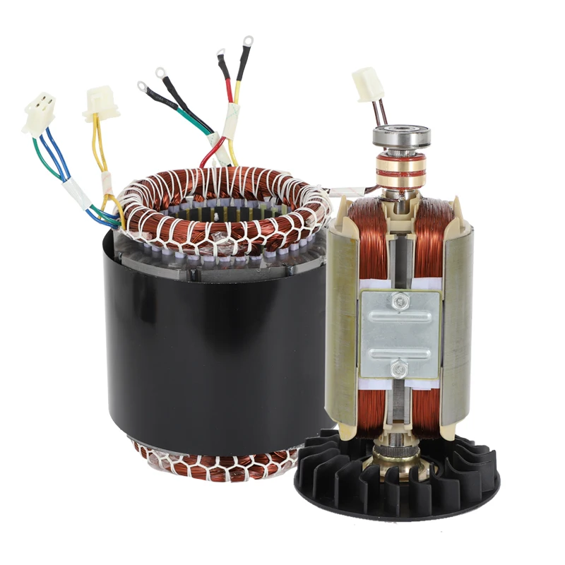 Three-Phase Diesel/Gasoline Generator Stator Rotor Motor Assembly 5KW/6KW/7KW/8KW Coils Assembly Manufacturer