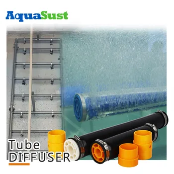 High quality EPDM membrane fine bubble tube diffuser aeration system for fish pond aerator