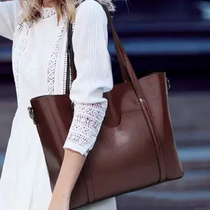 High Quality Bolsos De Mujer Tote Bag Leather Bags Handbag for Women