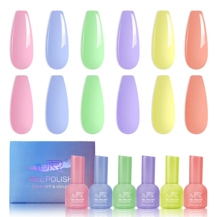 beauty products for women 120 Colors JR Nail Polish Private Label UV Gel 15ml Soak off Gel Polish kit nails supplies salon