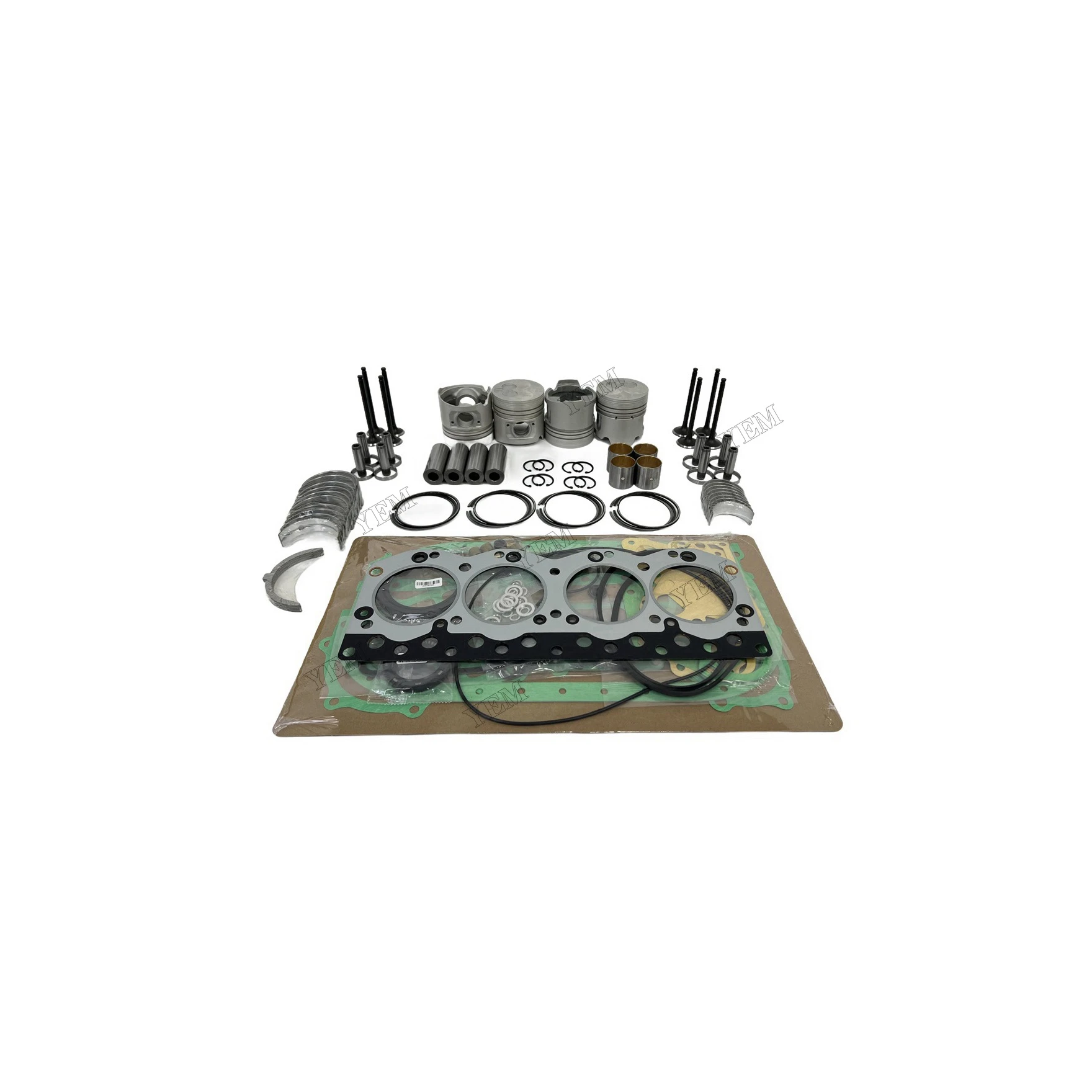 Repair Kit With Cylinder Gasket Set Piston Rings Bearing Valves Suitable for Isuzu C240 Engine Parts Fast Delivery Engine Parts