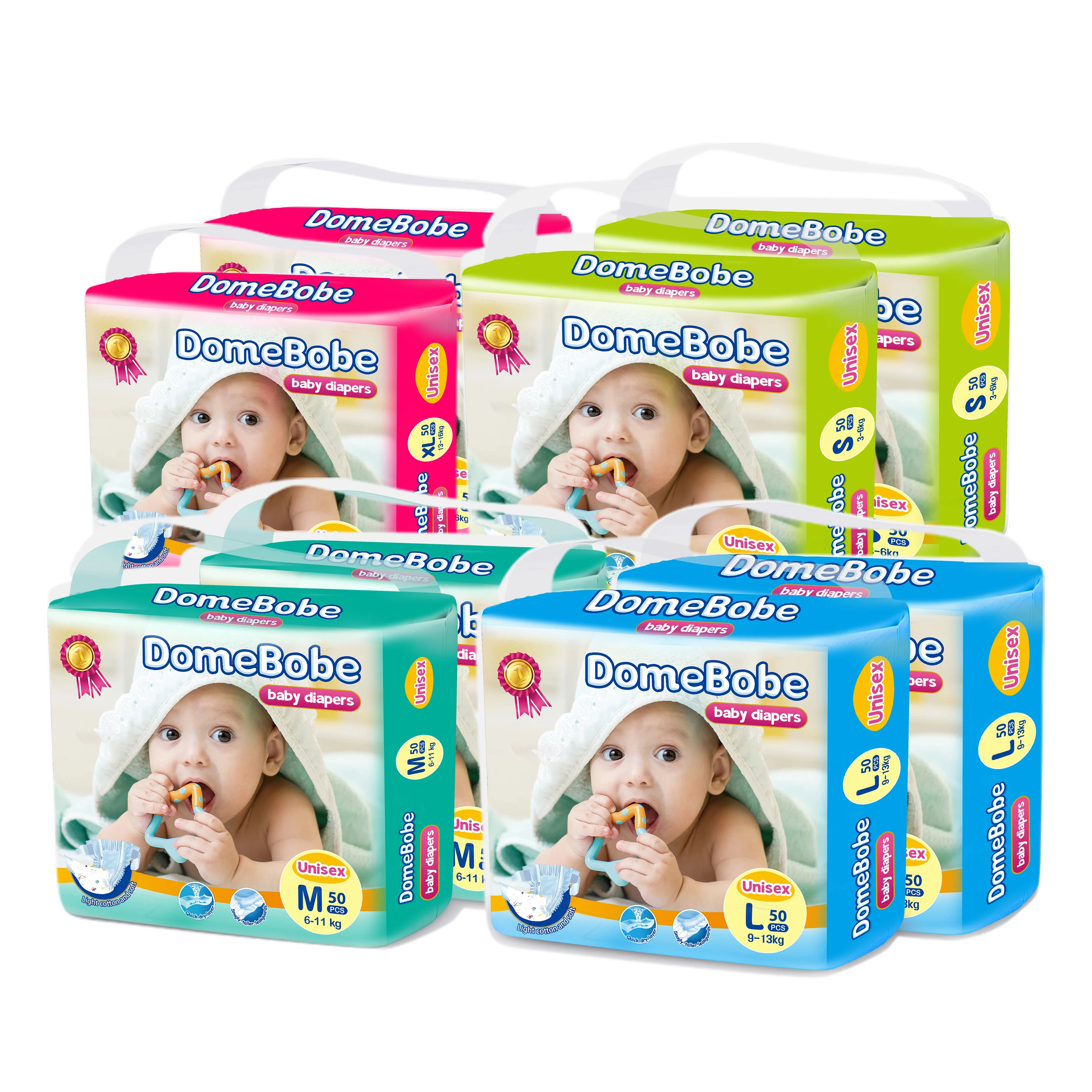 Ghana Warehouse Ready Stock Eco-Friendly Disposable Diapers