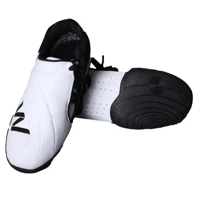 Wholesale Kick Boxing Women Men Hot Sale Taekwondo Pu Martial Arts  Professional High Quality Shoe Training Shoes