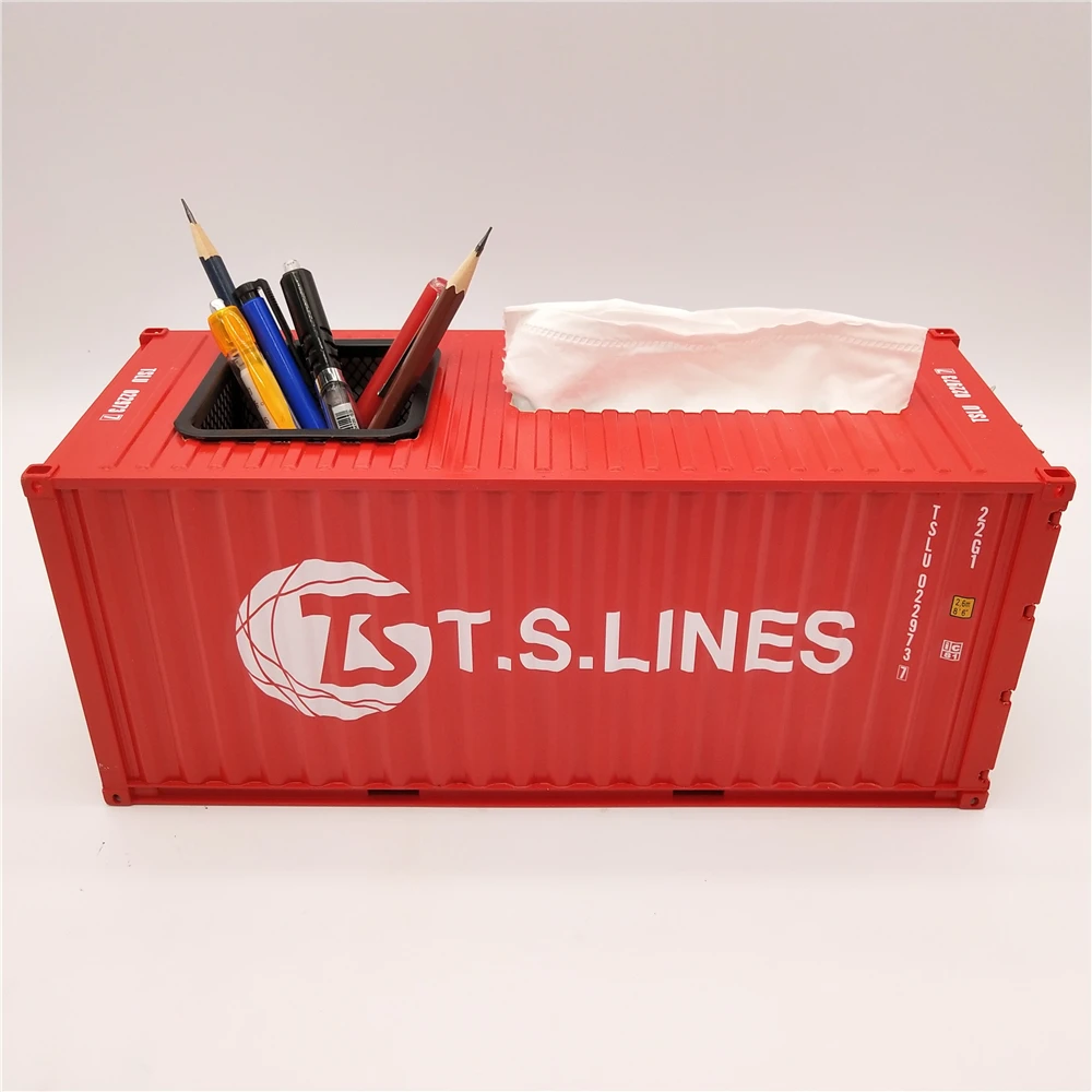 【A】30cm 1:20 TS-LINE Pen holder Custom container scale model shipping container scale model O.A.S ship model