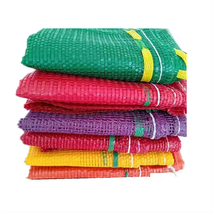 25KG 50KG PP Woven Tubular Leno Mesh Bag Packaging Onion Potato Fruits and Vegetables