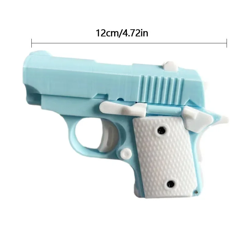 3d Printed Model Gravity Straight Jump Mini Toy Gun Non-firing Cub ...