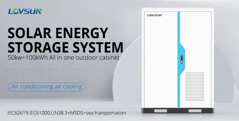 All In One ESS Energy Storage System 50kw 100kWh 200kWh For Industrial Solar Storage System Batteries Industrial Energy Storage manufacture