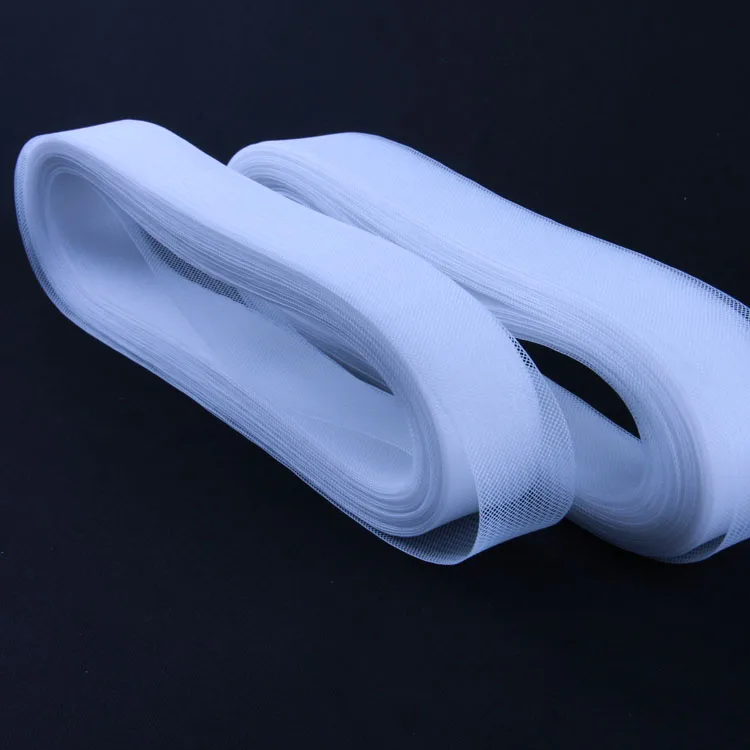 Головной убор для шитья эластичная кринолиновая коса из конского волоса в белом