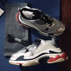 Signature Triple Sole Walking Shoes with Mesh & Microfiber Leather Upper Rubber Midsole and Cotton Lining for Casual Use