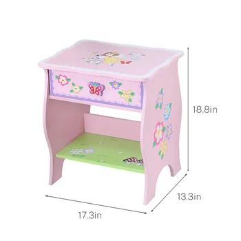 Modern Style Bedside Table Storage Cabinet Nightstand Bedroom Night ...