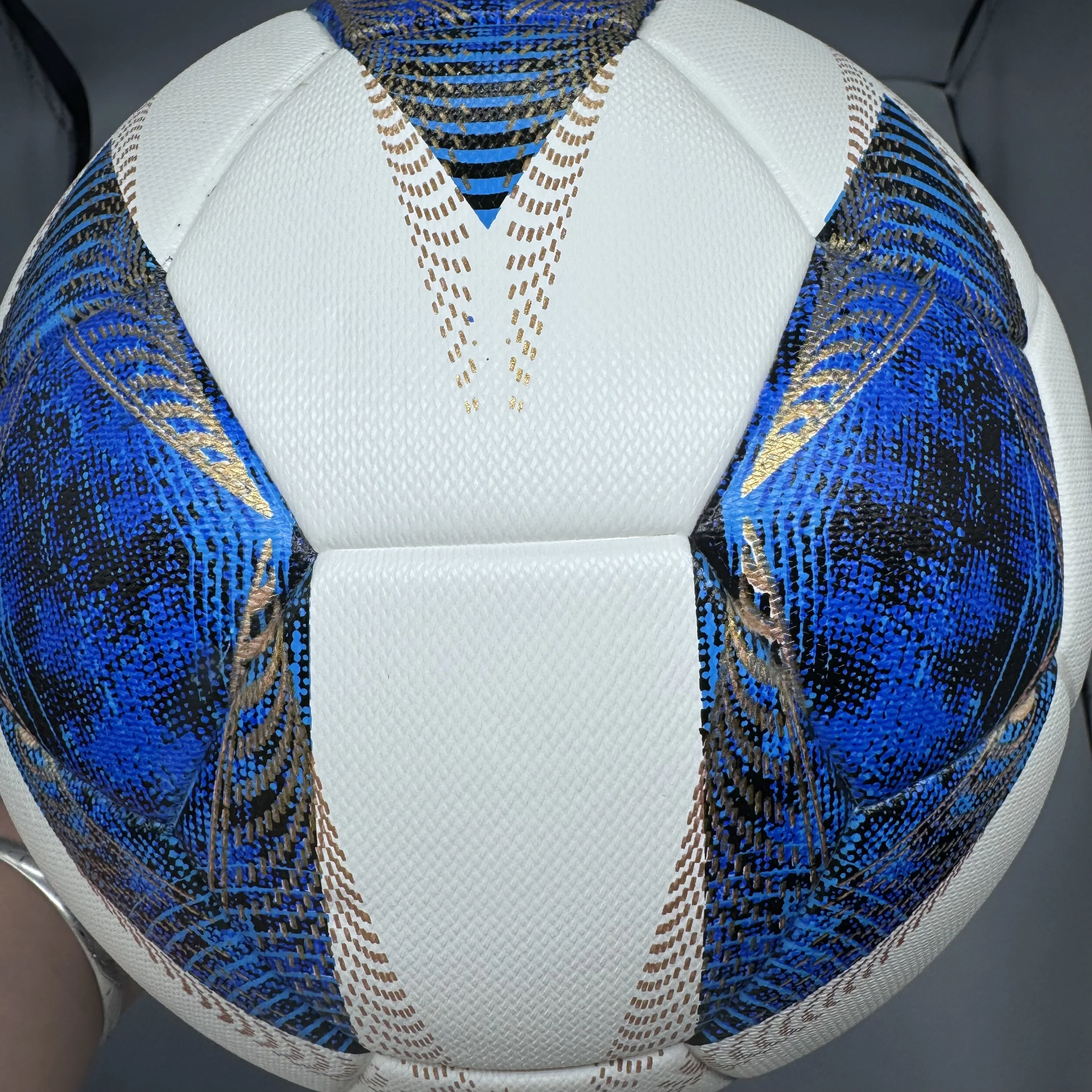 モルテン 5号球 ブルー サーマルボンディング製法 サッカーボール TPU 