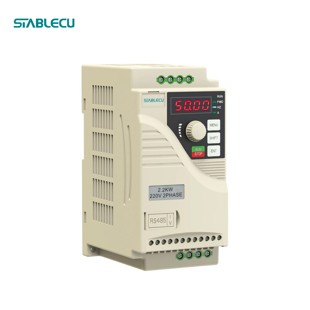 2.2KW Mini VFD 3 Phase Variable Frequency Drive for Precision CNC Cutting Machines Enhanced Control 220V 50HZ 60HZ