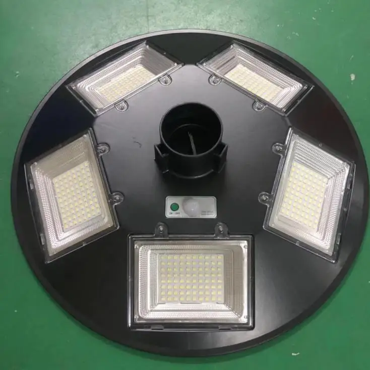 High Quality All In One Solar UFO Light 300w 500w 150-160LM/W High Power LED Chip