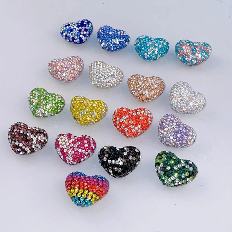 Jc Crystal Wholesale Heart Rhinestone Beads Shambhala Rhinestone Ball ...