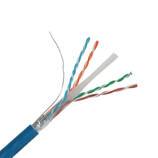 shielded network stp ftp cat6 cable cat6a certifier lan cat 6 sftp cable