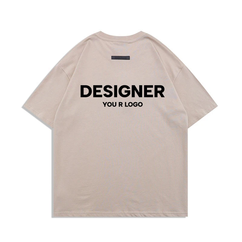 Custom Oversized Screen Print Essentials T Shirt Unisex Heavy 230 Gsm