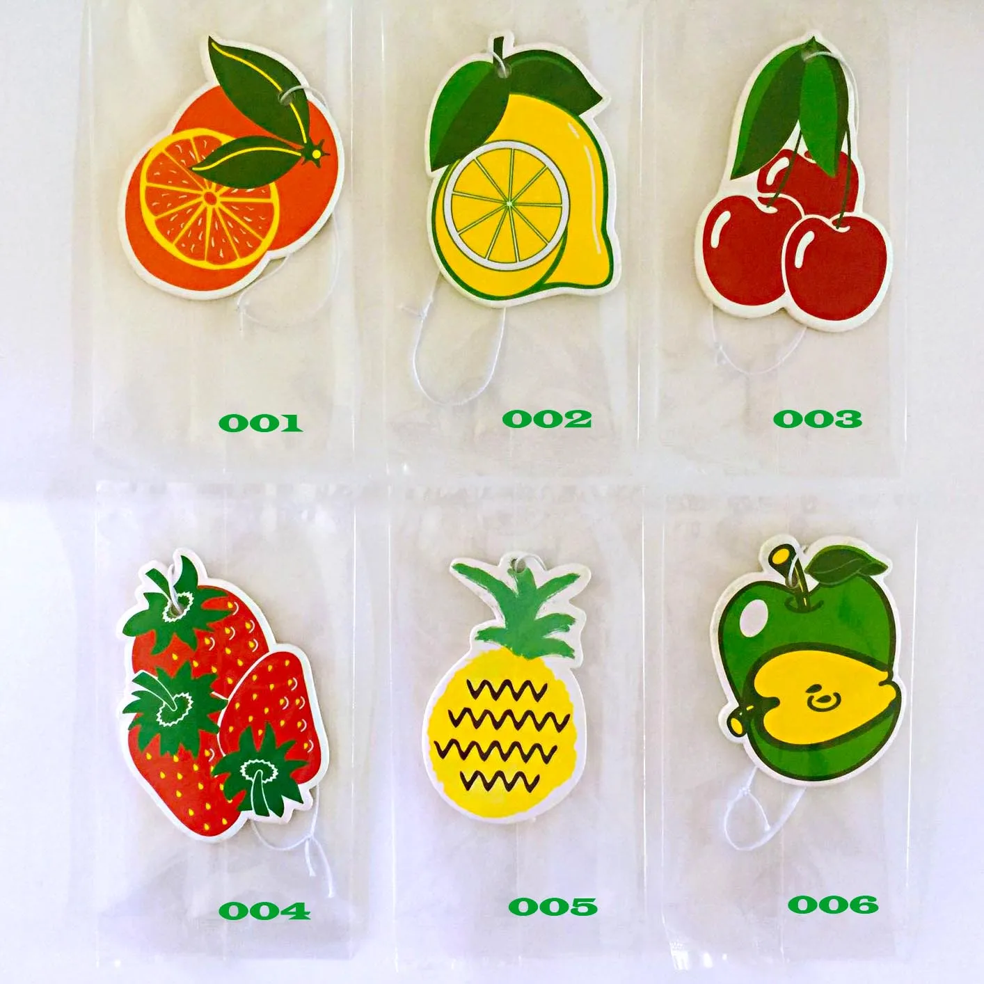 Promotional Double Side Print Hanging Air Freshener Custom Smell/scentless Car Air Freshener