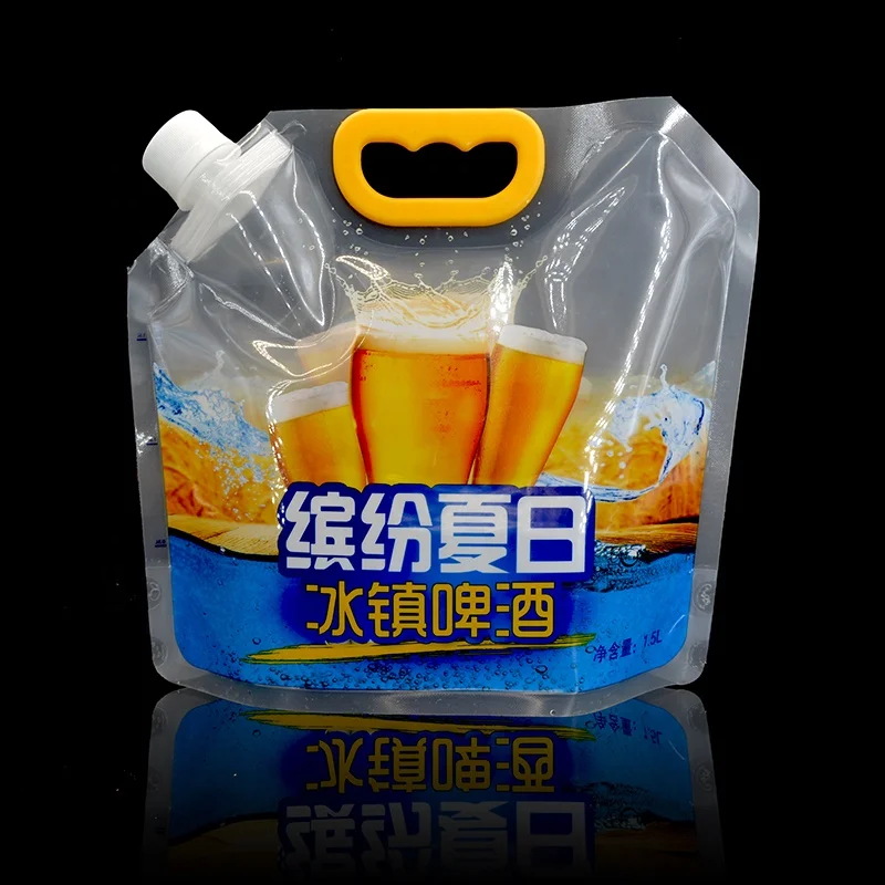 drink spouted pouch bag filling