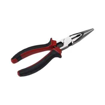 OEM Customizable DIY Grade Multi-Functional Stainless Steel Plier Set Long Needle Nose with 8 Inch CrV Handle Soft Grip