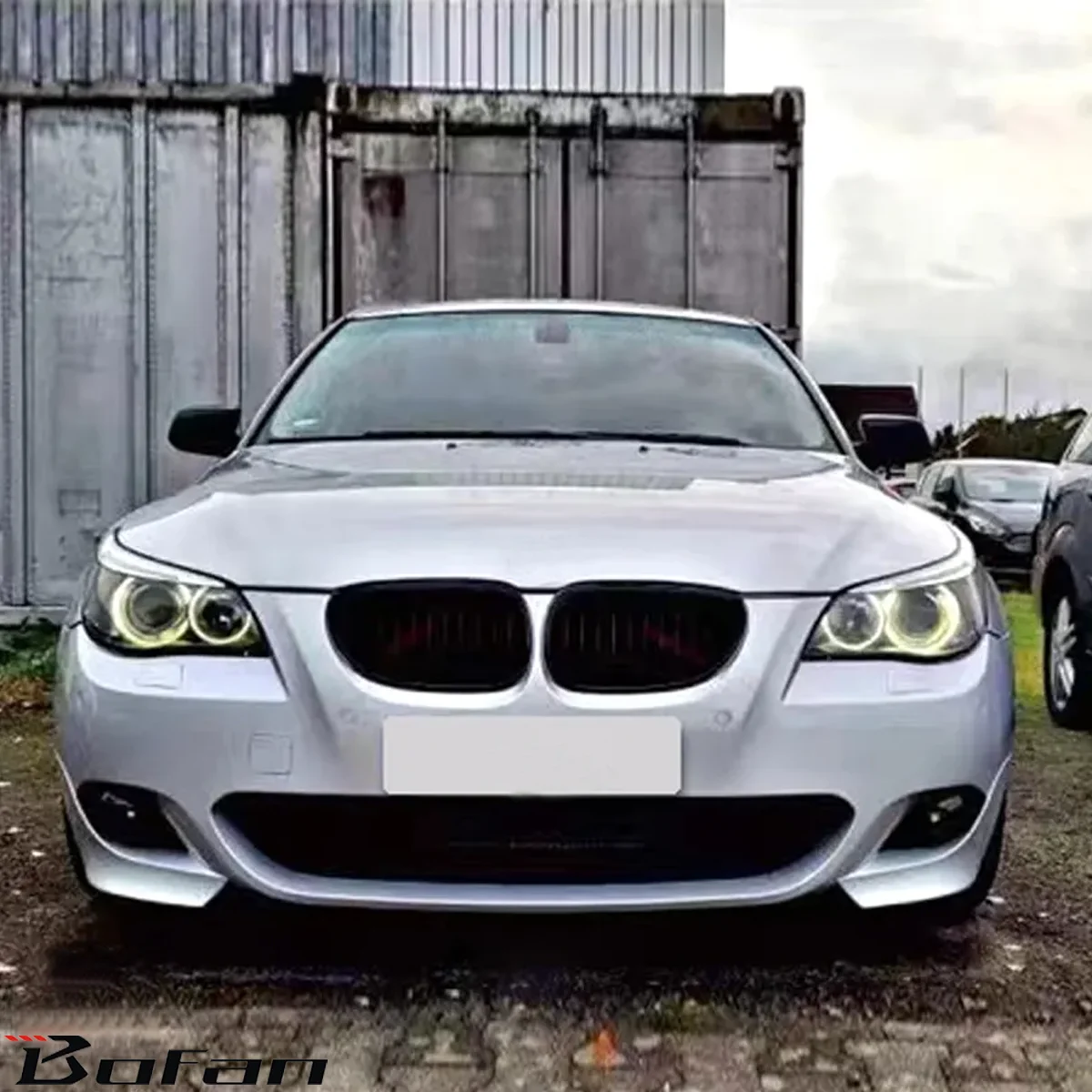 Hot Sale Car Bmw Facelift E60 Upgraded Mtech Front Rear Bumper Diffuser Side Skirts Bodykit For