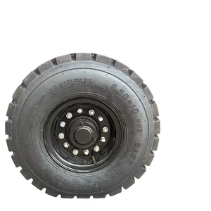 Rubber Hollow Inflatable Forklift Tires High Loading Capacity Industrial OEM Brand China