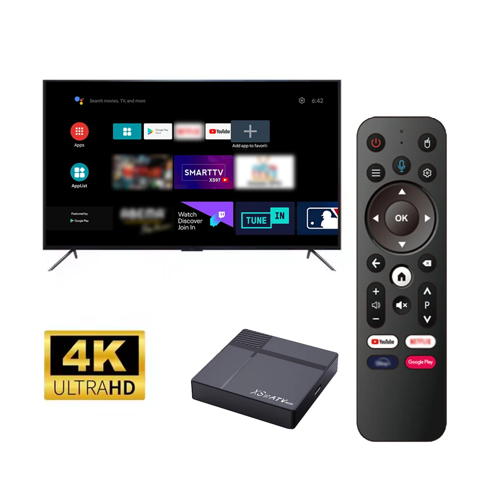 Mini ATV XS97 Android 12.0 TV Box 2GB RAM 16GB ROM Allwinner H618
