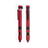 Stylo à bille six-en-un - recharge rouge-noir