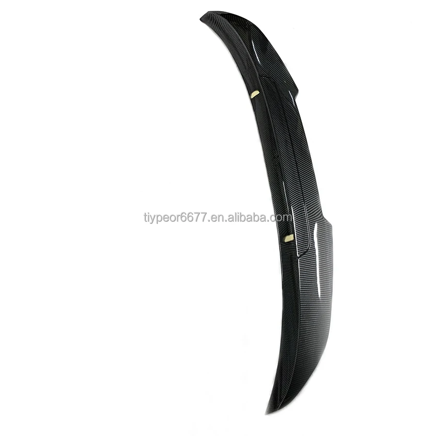 product for bmw 4 series f33 psm style carbon look abs car rear trunk spoiler wing lip tiypeor-9