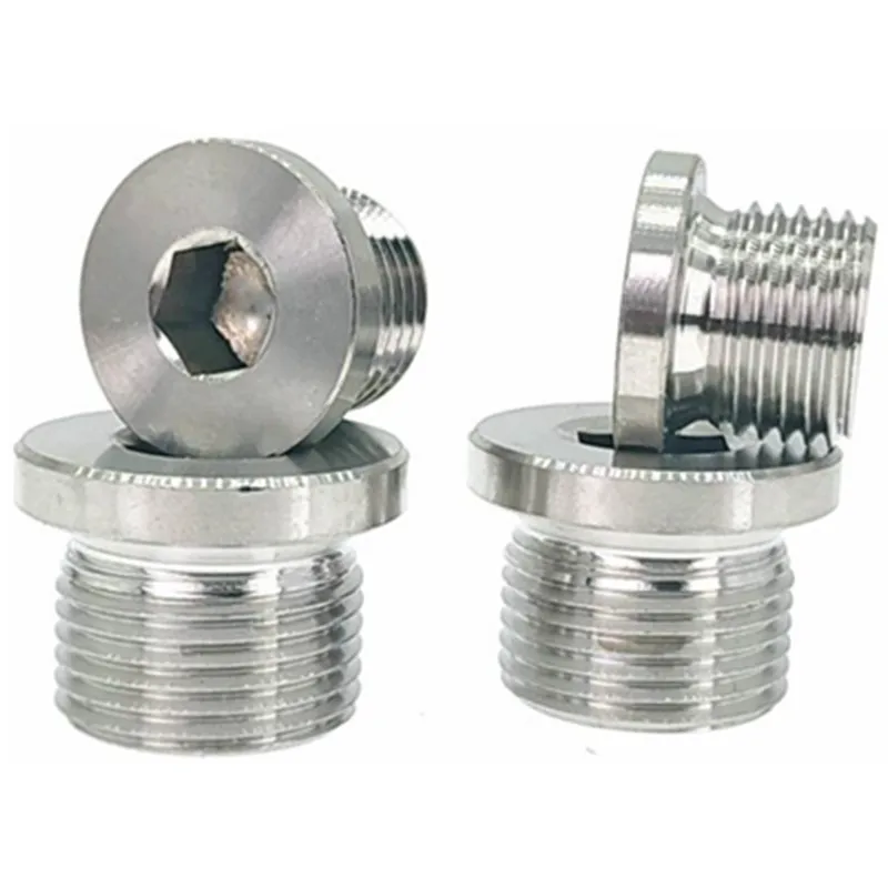 Hexagon Socket Screw Plug Internal Npt Hex Stainless Din908 1/4" Oil Drain M18 Ss Head Pipe Steel G3/4