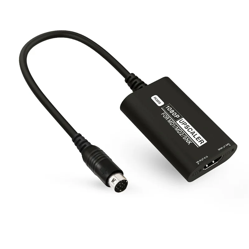 Laudtec LX303 High Definition Gaming Accessories with Easy to use plug and play 1080P video adapter For SEGA MD1 MD2 SNK details