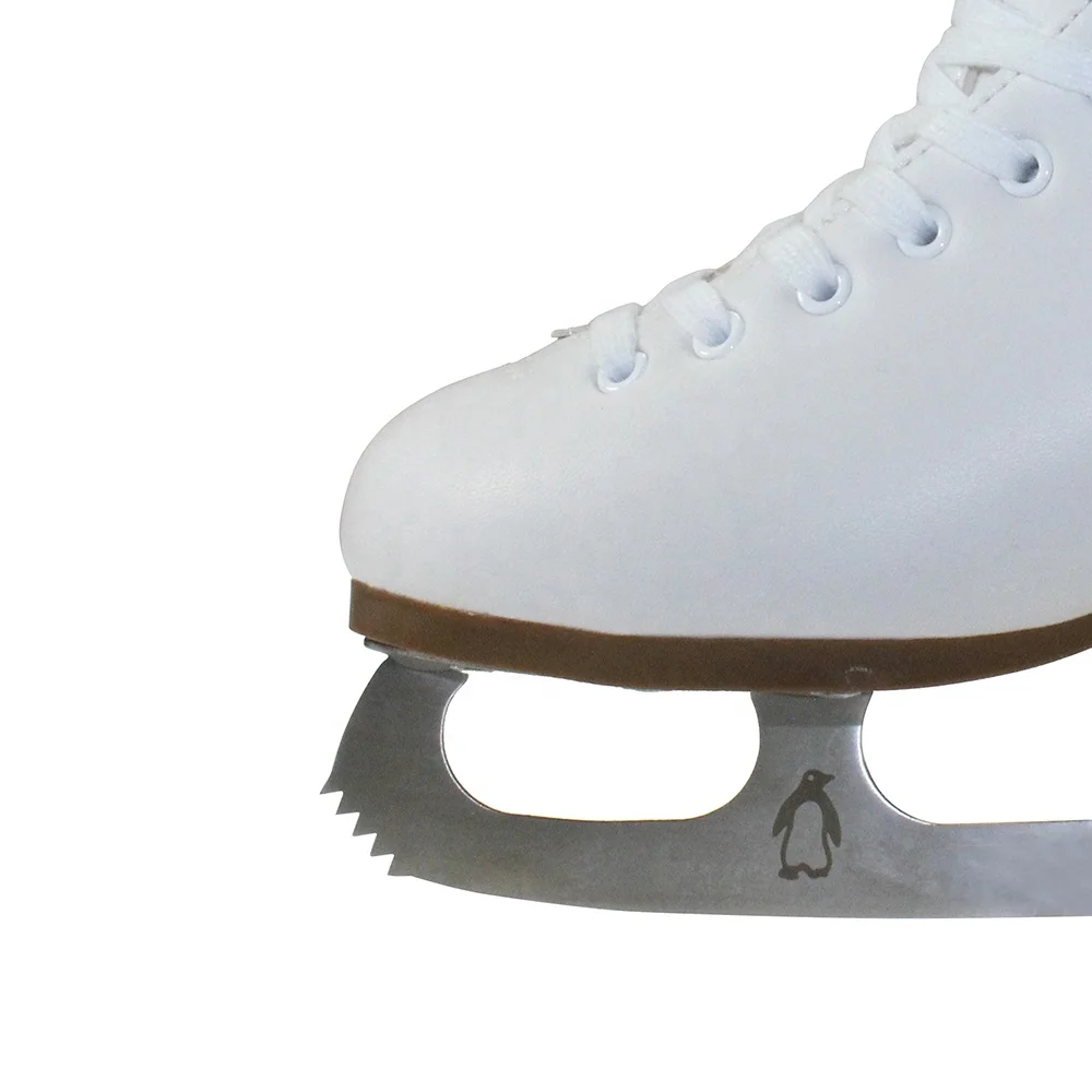 ホワイト アイススケート靴 合成皮革 【公式通販】