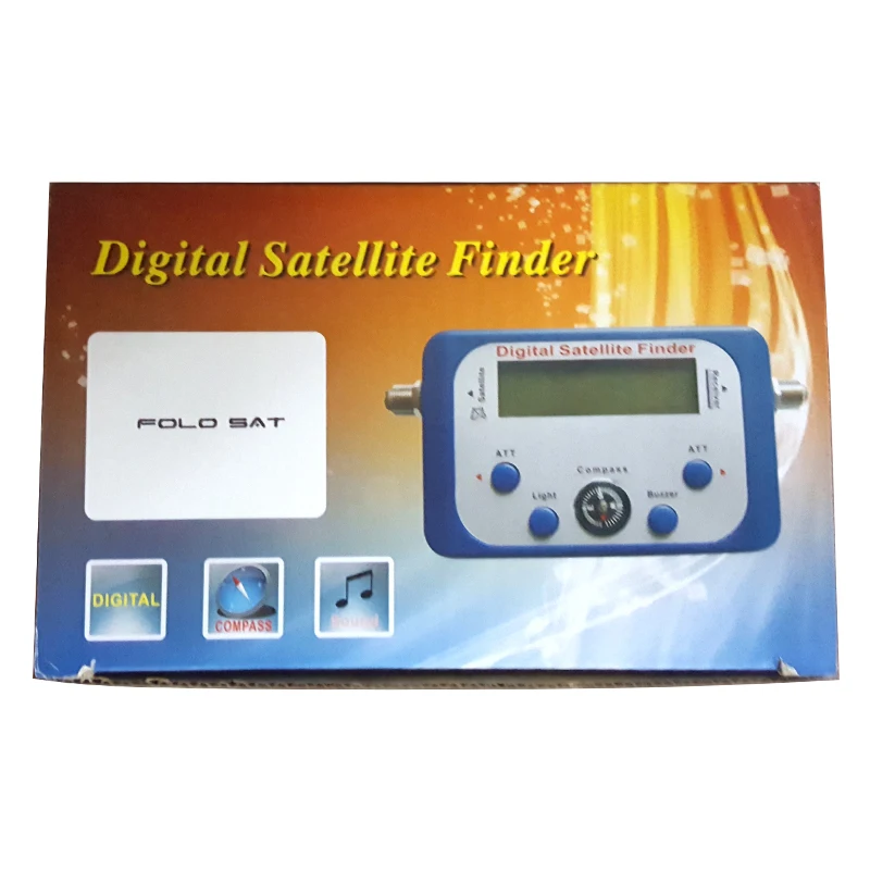 Original Satellite Signal Finder Sf95dr Satfinder Find Meter Lcd Dir Ectv Digital For Tv Signal