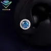 Dark Blue daimond Earring