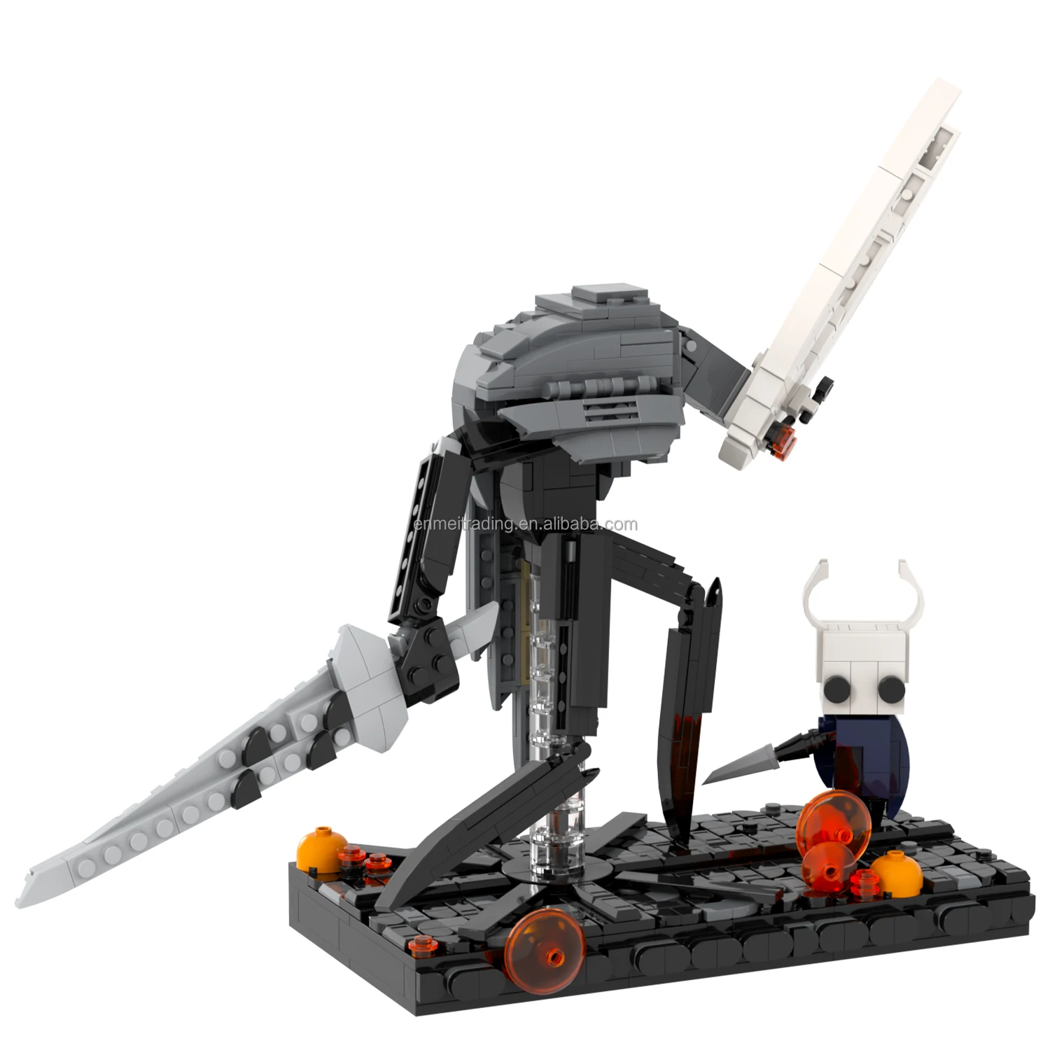 Anime Hollow Knight Building Sets MOC Brick Action Figs Diy Building Blocks Sets Model Toys for Kid MOC1489