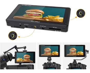 FEELWORLD LUT6E 6-Inch 1600nits Touch Screen DSLR Camera Field Monitor Full HD1920x1080IPS product image