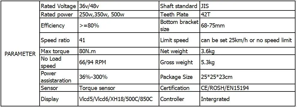 tsdz2 gear sensor
