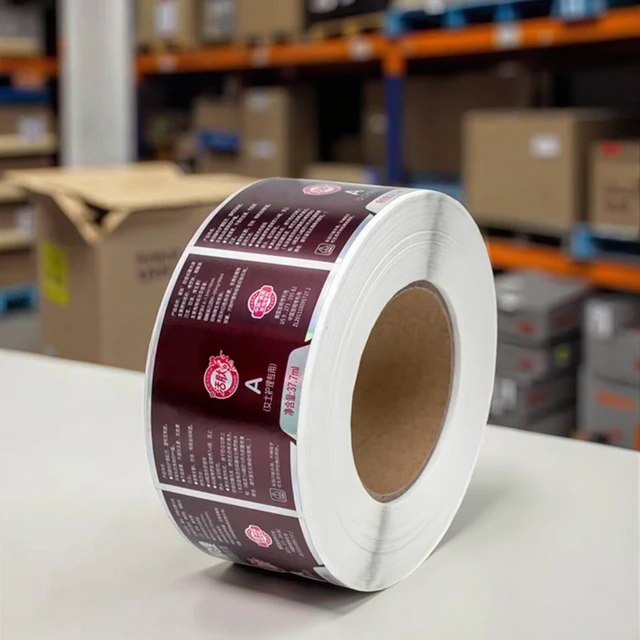Custom Adhesive Labels Roll to Roll Sticker Printing Machine Machine for Creating Unique Labels