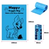Estampado con Diseño de Perrito Azul - Perfumado