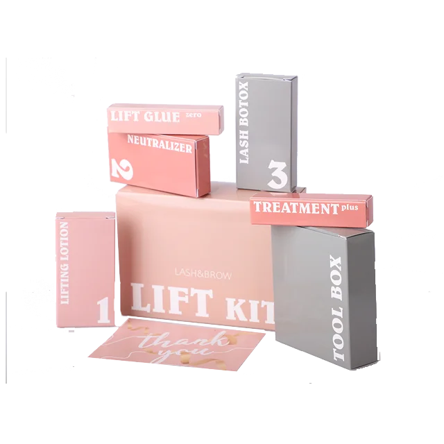 Lash & Brow Lamination Lift Kit Included Effective Ingredients Various