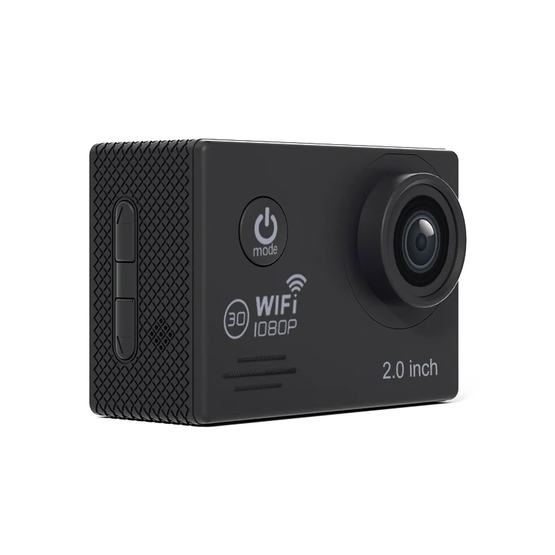 Made in China Manufacture Firmware Update Wifi Under Water Digital Head Mounted Full HD 1080p Cycling Helmet Camera