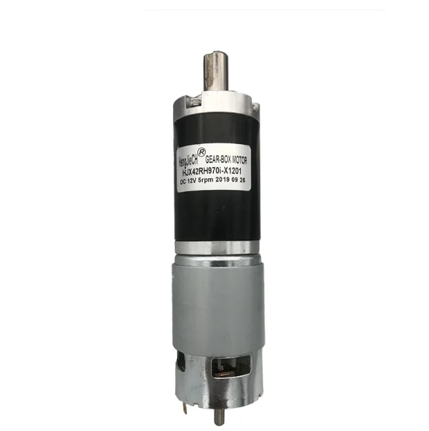 42GP-775 Planetengetriebe Untersetzungsmotor DC12/24V Hohes Drehmoment